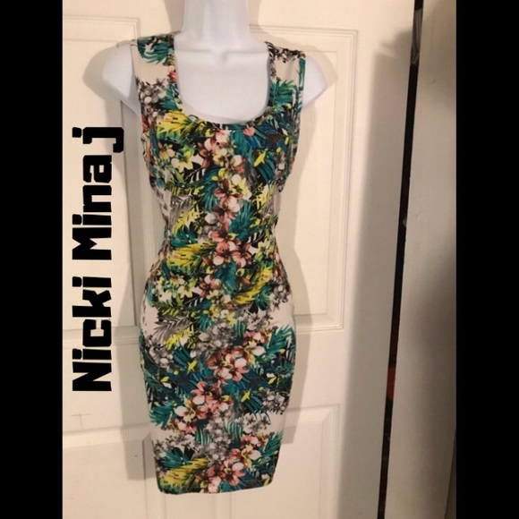 Nicki Minaj Dresses & Skirts - Nicki Minaj Brand Sexy Floral Dress